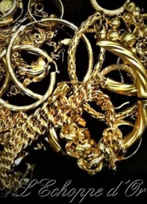 PLUS DE 47 LE GRAMME D'OR 18 CARATS: prix de l'or en hausse en avril 2024 pour des bijoux démodés à vendre illico à l'Echoppe d'or PLUS DE 47 LE GRAMME D'OR 18 CARATS: prix de l'or en hausse en avril 2024 pour des bijoux démodés à vendre illico à l'Echoppe d'or