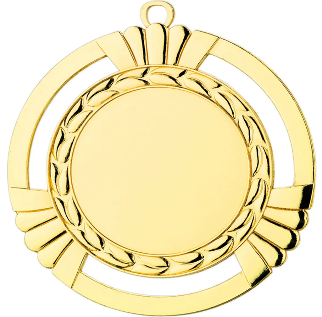 MEDAILLE DIAMETRE 90 MM CENTRE PERSONNALISE AU CHOIX DIAMETRE 50 MM