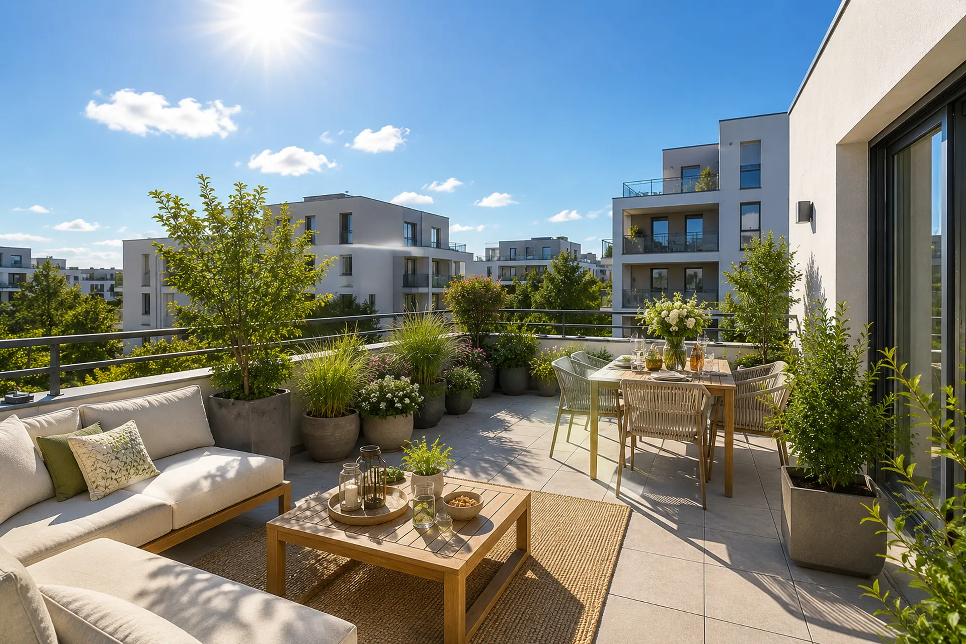 Appartements neufs du T2 au T4 avec balcons, terrasses et garages en sous-sol à Rosheim — résidence au cœur de l'Alsace