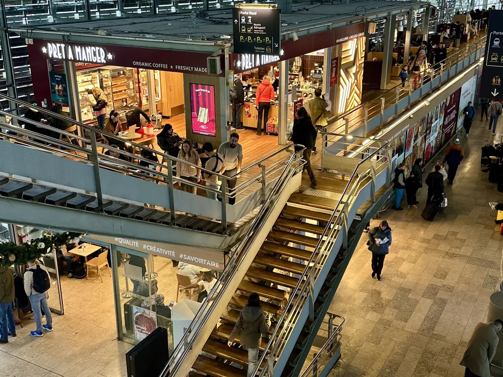 Services restauration de la Gare Aix en Provence TGV