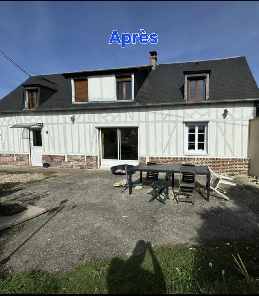 Peinture extérieure en rénovation volets, colombages, fenêtre, portails ou façade....