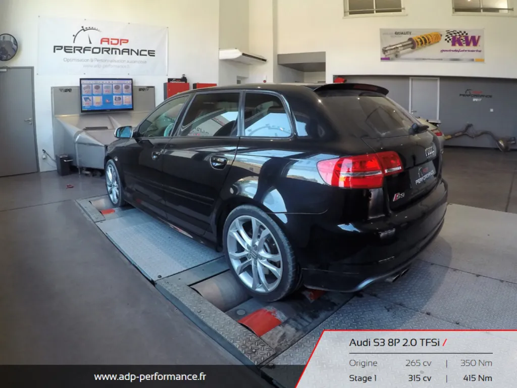 Reprogrammation moteur Ales - Audi S3 8P ADP Performance