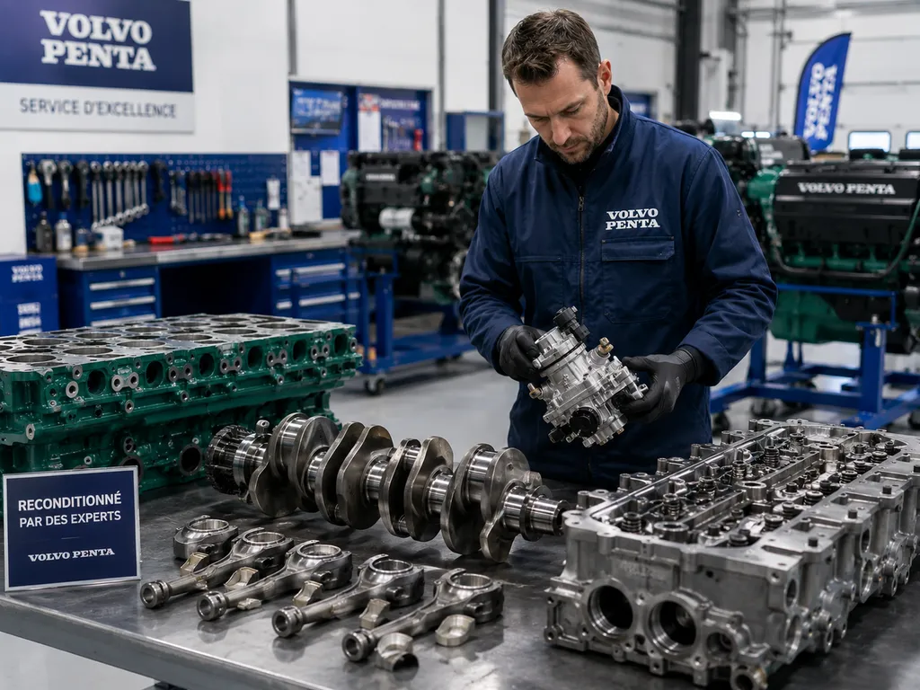 Composants moteur Volvo Penta reconditionnés - Fiabilité certifiée MBD