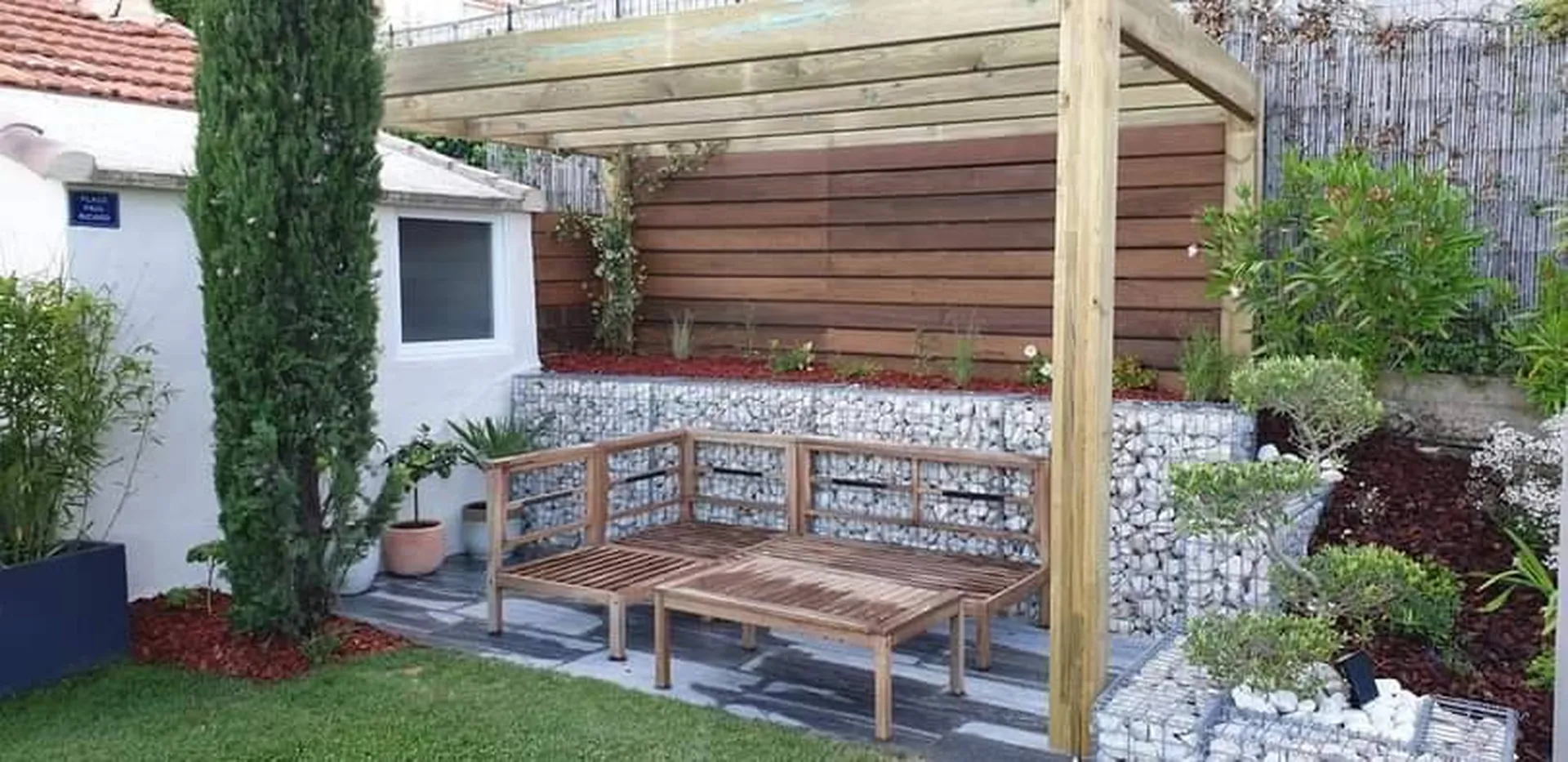 Pergola dans le 13