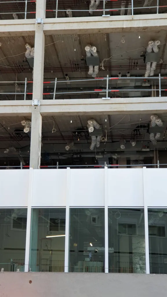 Etude d'exécution CVC Bâtiment Tertiaire LA NORMA à Puteaux, pour le compte d' EIFFAGE ENERGIE THERMIE IDF