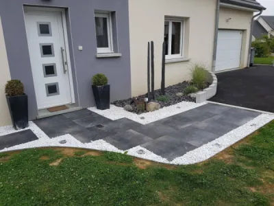 Réfection de cour de maison à Colmar dans le Haut-Rhin