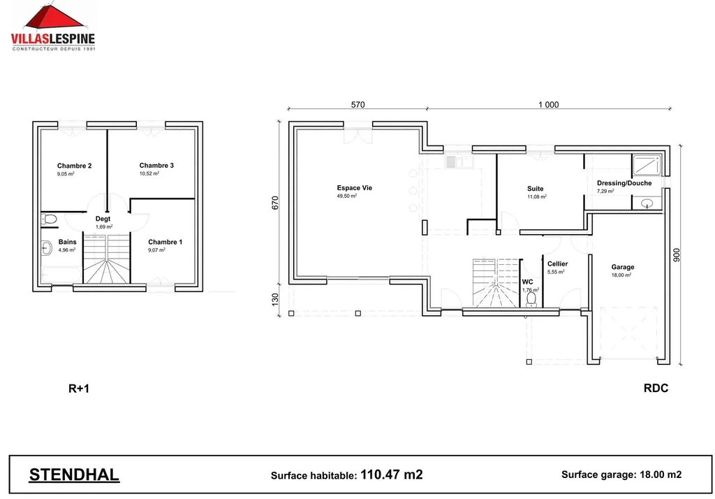 STENDHAL - 110m²