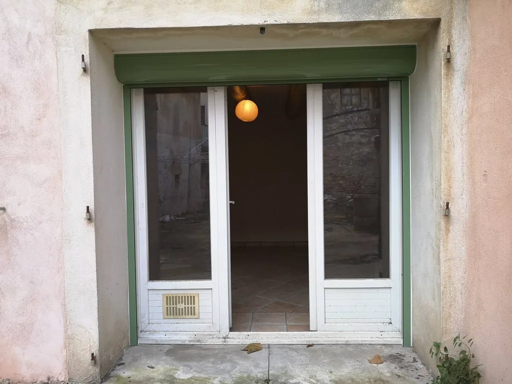 Volet roulant électrique en aluminium RAL 6021