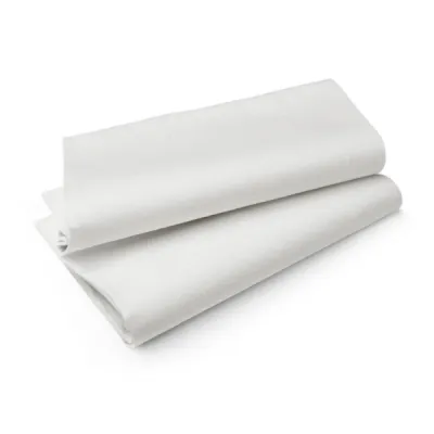 NAPPE CARRÉE COTON BLANC 220X220CM POUR MARIAGE