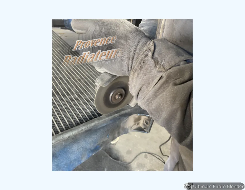 Réparation intercooler Groupe Electrogène par changement de faisceau dans les Bouches-du-Rhône.