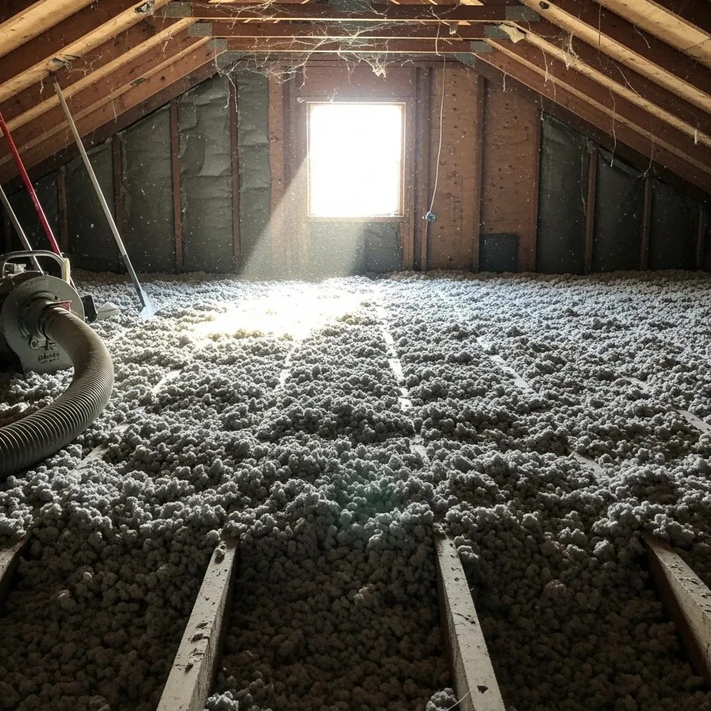 Isoler les combles perdus par soufflage pour réduire les pertes de chaleur à Dax et Capbreton