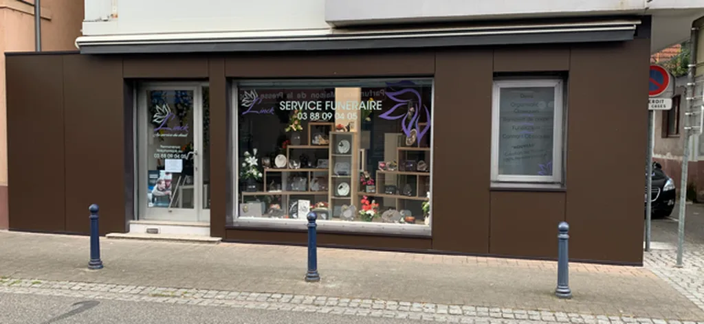 Les Pompes Funèbres Linck Rénovent le magasin funéraire
