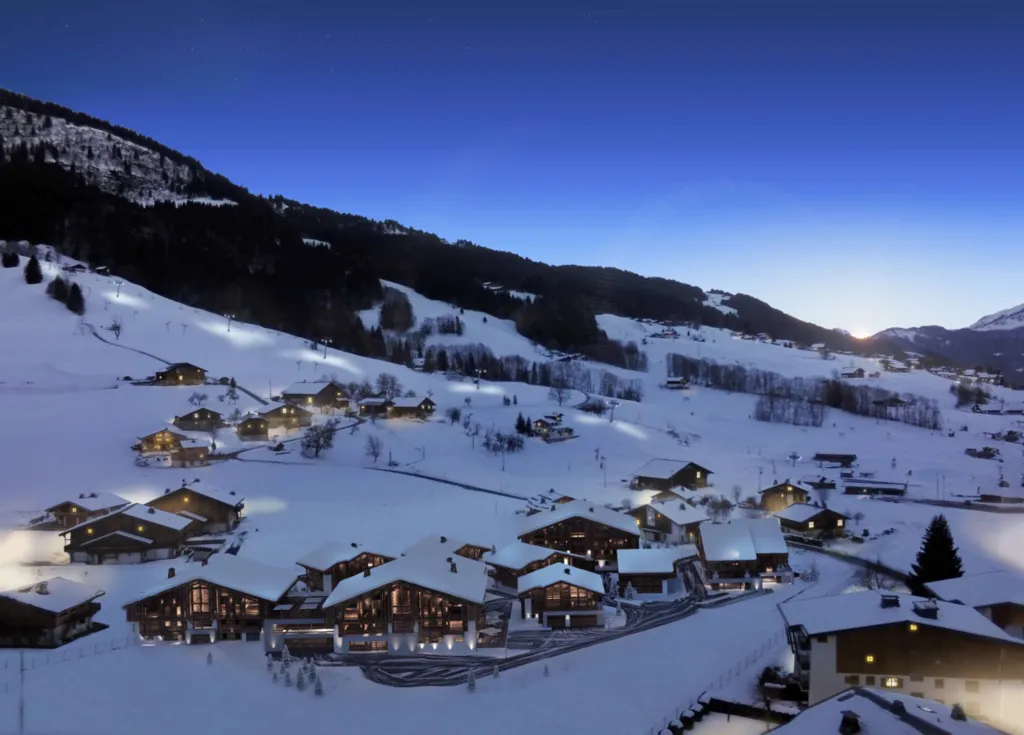 Hameau des Praz de Megève : 6 chalets individuels et 54 appartements aux pieds des pistes de Praz-sur-Arly et à 5 minutes de Megève