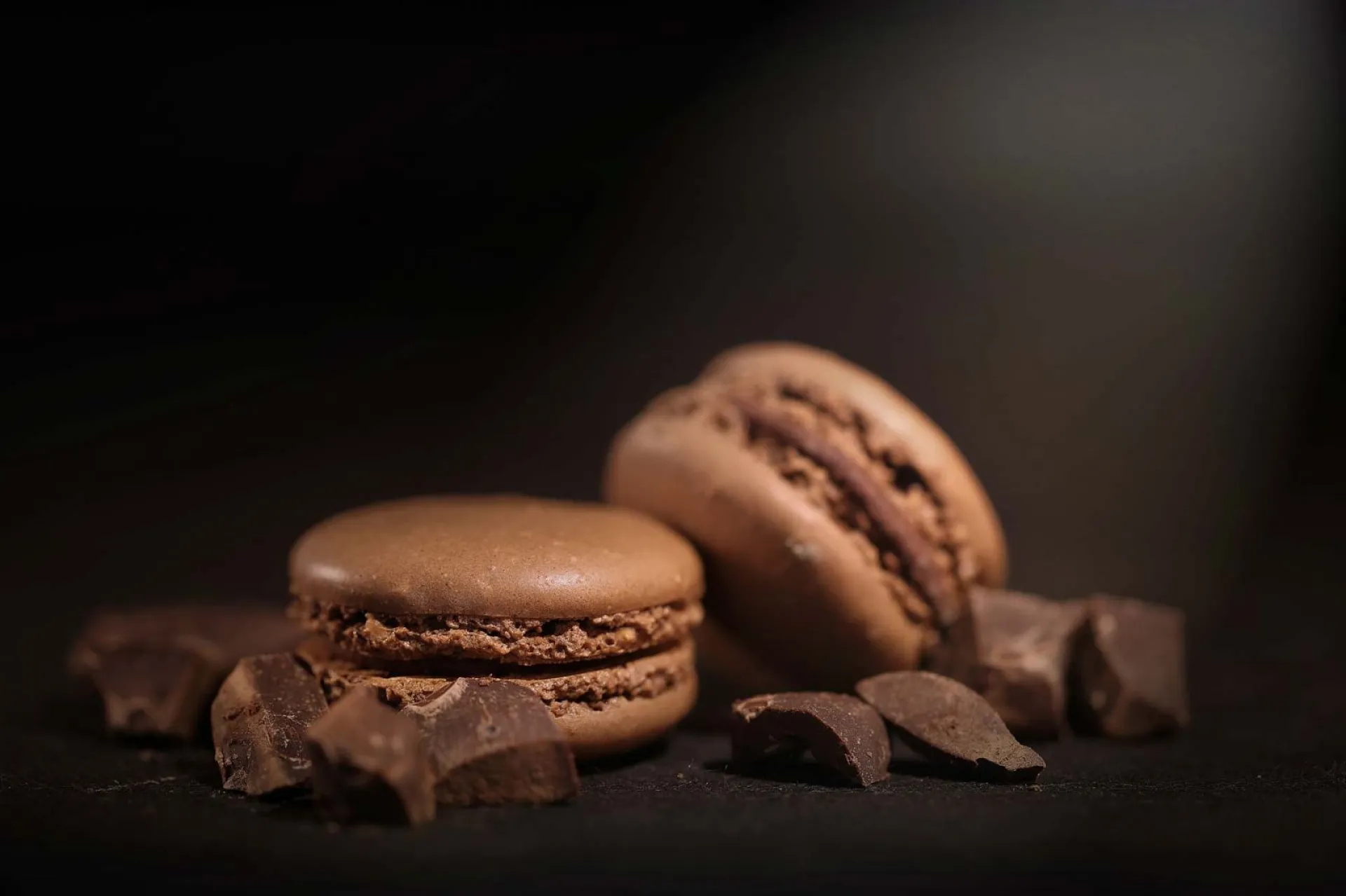 macaron chocolat,limas