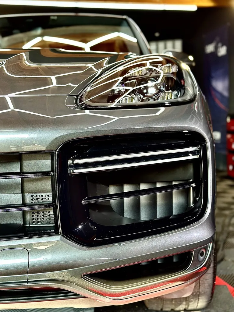 DETAILING full protection PPF Porsche Cayenne coupe turbo S