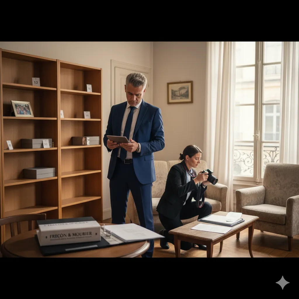 Demander un inventaire de meubles avec description, marquage et photos pour succession ou état des lieux à Villeurbanne 69100