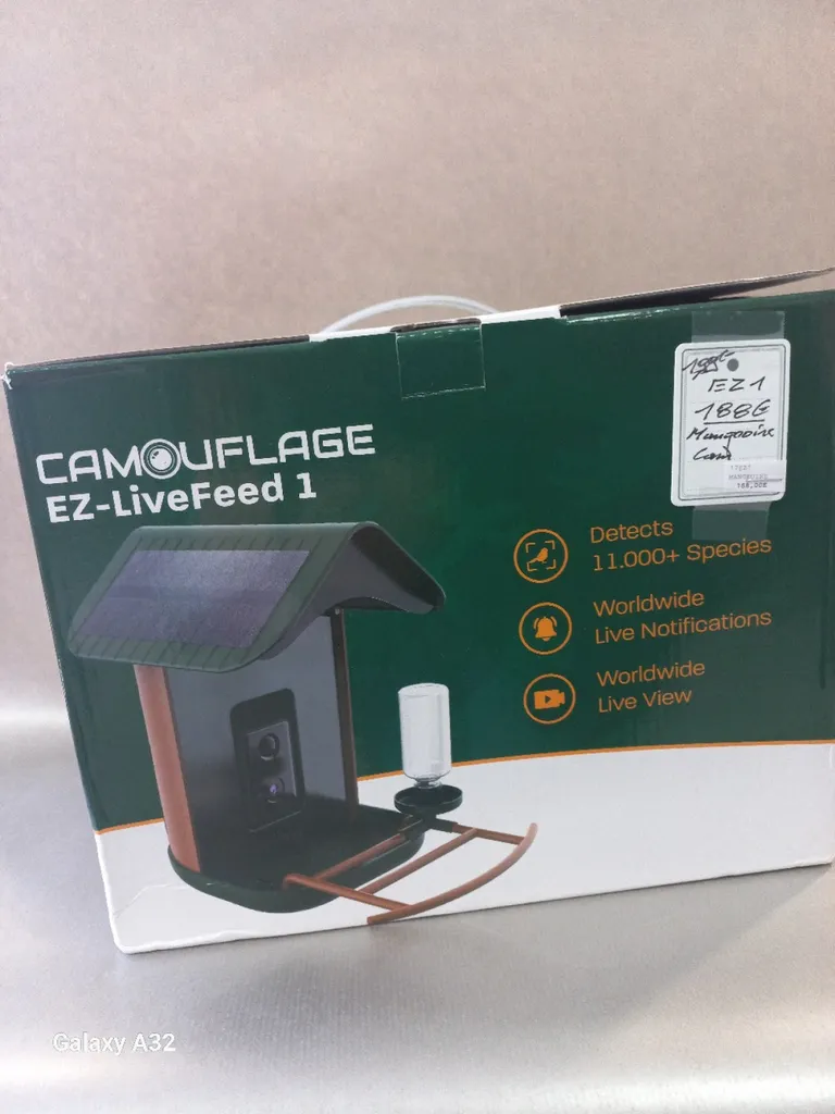 Mangeoire  pour oiseaux connecté wifi , Astronomie espace optique