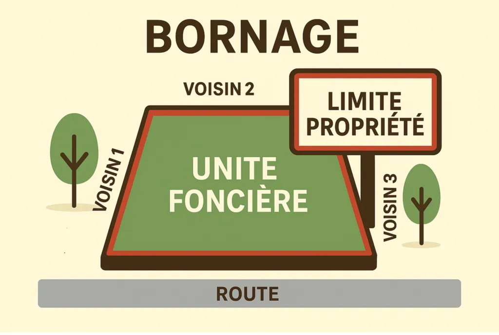 Bornage AEDIFIA Géomètres-Experts à VIENNE