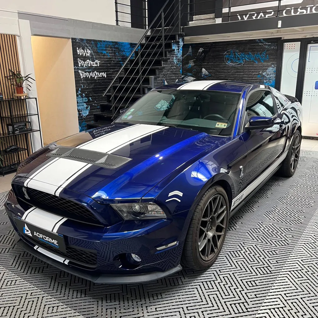Personnalisation mustang bande