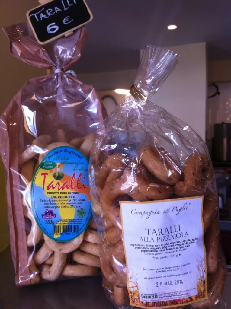 Taralli biscuits apéro salés