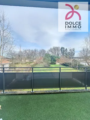 achat appartement avec 2 chambres terrasse et parking sur saint-medard en Jalles