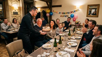 Privatisation de salle de restaurant pour anniversaire proche Bernay