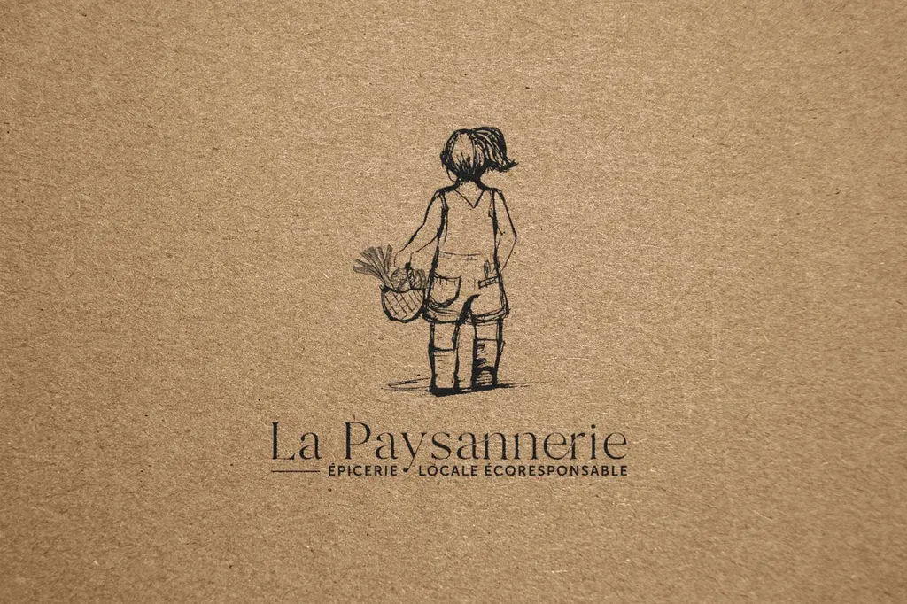 logo la paysannerie épicerie producteur locaux à marseille