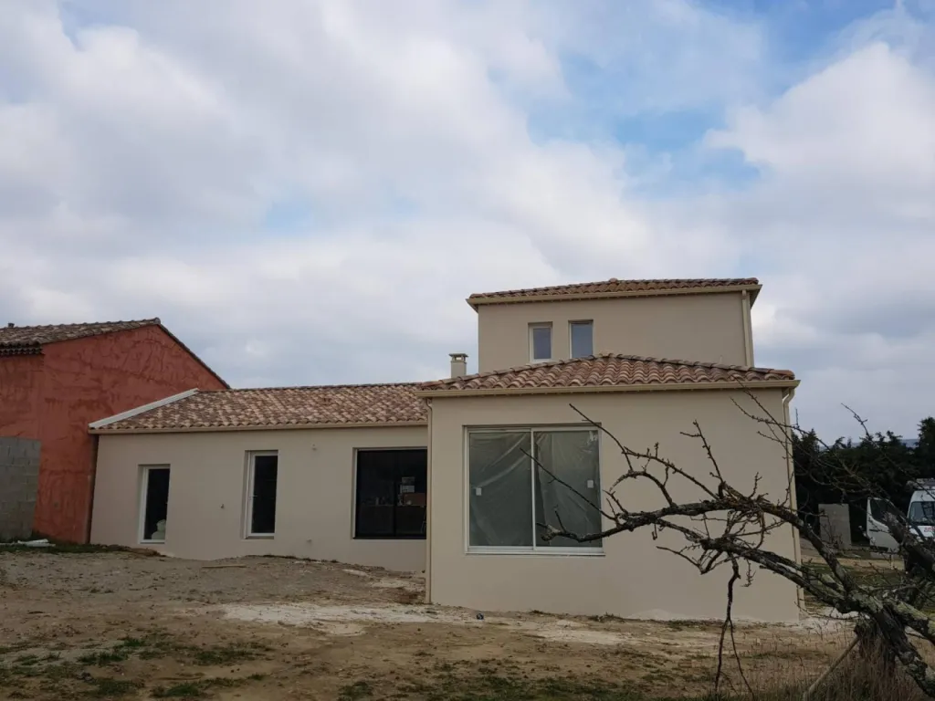 Gouttières corniche Saint Montan (ardèche)