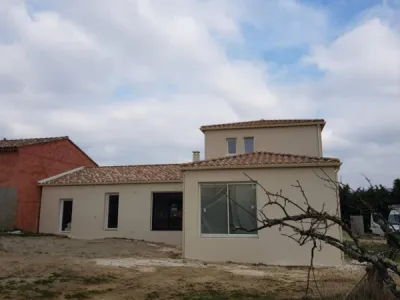 Gouttières corniche Saint Montan (ardèche)