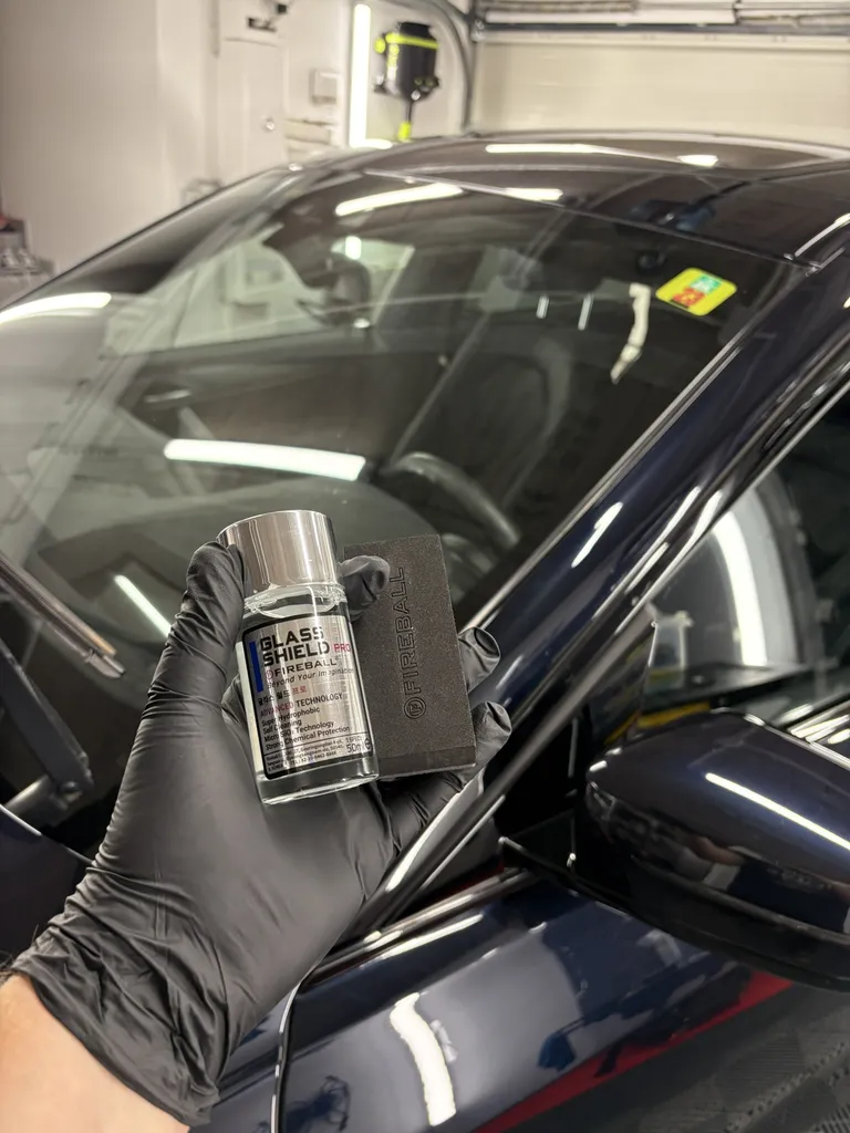 Traitement céramique pare brise, vitres et toit ouvrant
