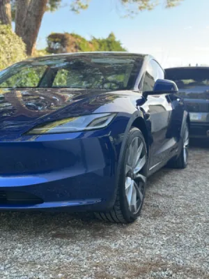 Nouvelle TESLA Model 3 Highland - Traitement céramique Gtechniq - Cannes et Antibes