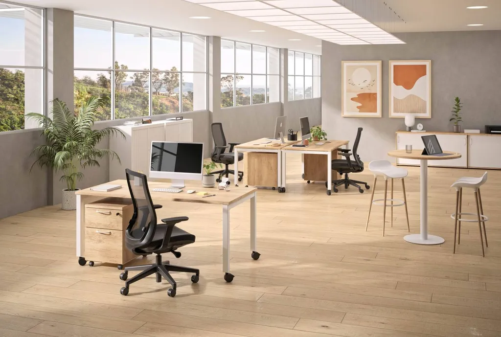 Table haute pour coworking à Aix en Provence