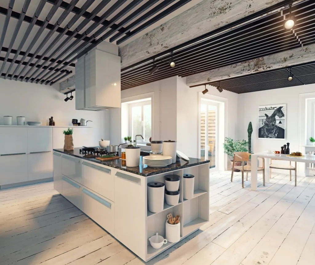 Lavandou cuisines pour une cuisine sur mesure en bois avec electromenager compris