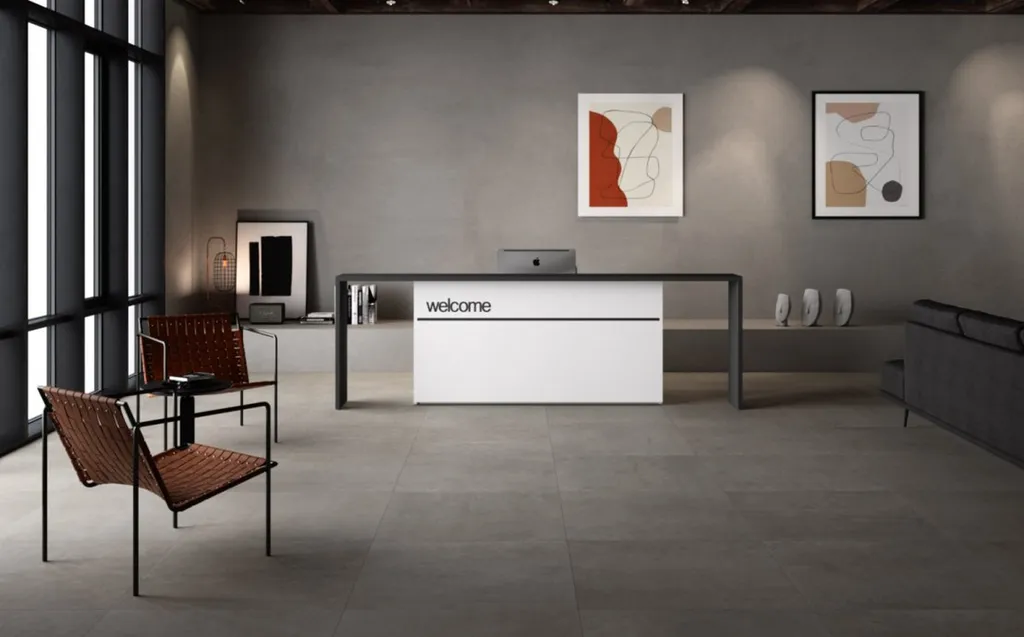 Banque d’accueil AREX design modulaire pour entreprises en région PACA Marseille espaces professionnels réception ergonomique bureaux contemporains solution sur mesure