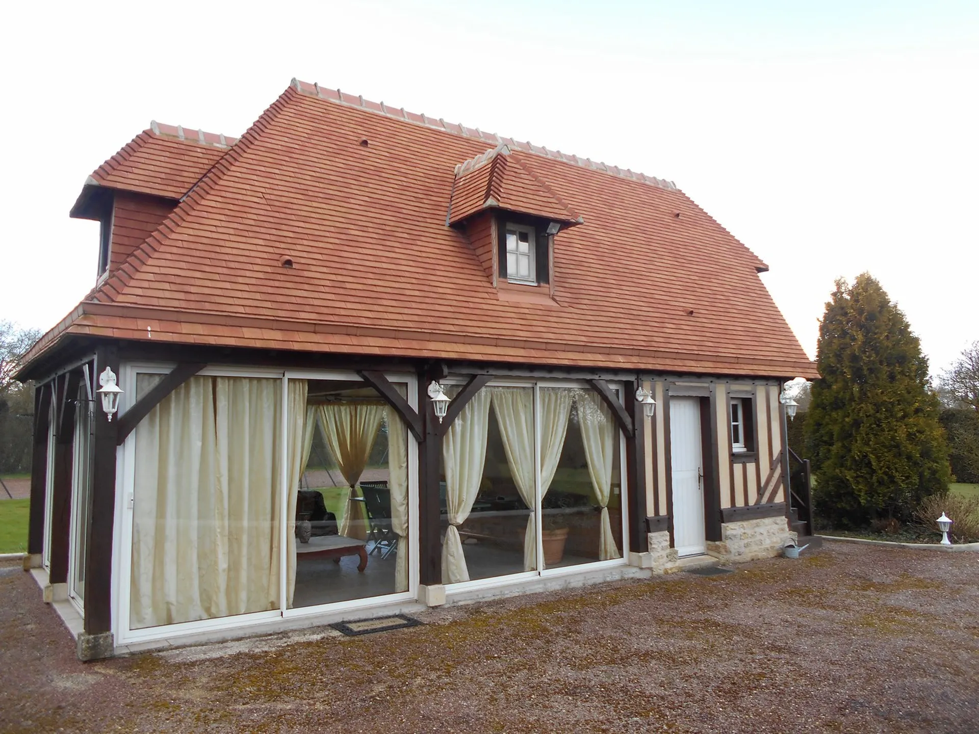 Maison Normande avec dépendance, maison d'amis, Calvados, Région Pont l'Evêque