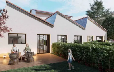 Appartements T4 avec jardins privatifs proche Lyon 8ème