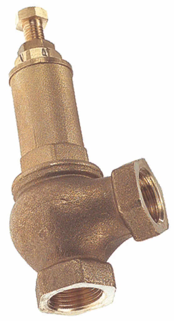 Soupape en laiton réglable avec échappement canalisé – Série 722 (clapet PTFE)