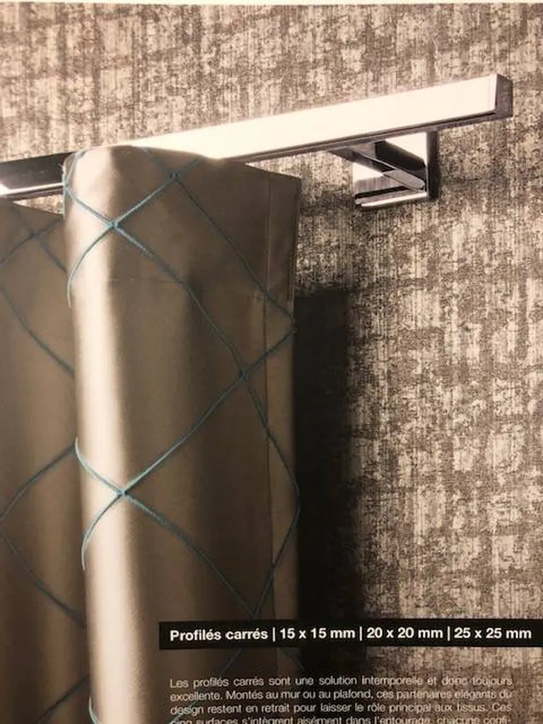 Fourniture et installation de tringles à rideaux haut de gamme et sur-mesure dans les Monts d’Or