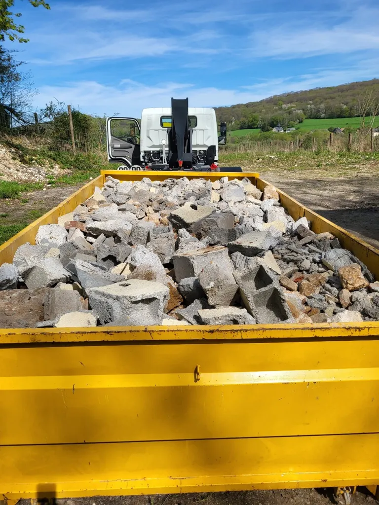 Débarras déchets de chantier à Bolbec