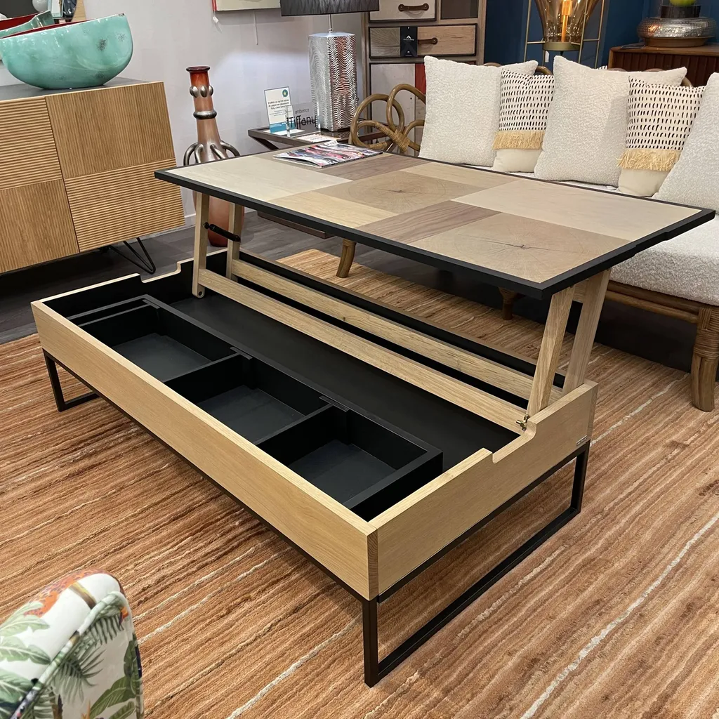 Table basse dinette en bois