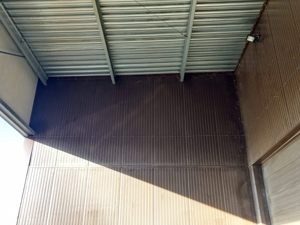 filet anti pigeon sous hangar istres