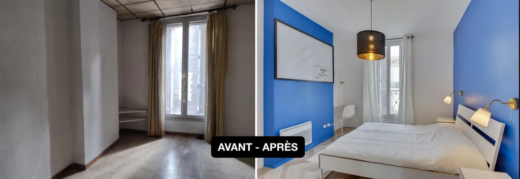 Rénover un appartement pour colocation ou location avant aprés joliette
