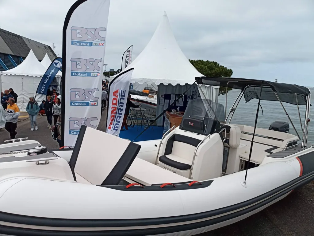 Semi-rigide BSC 78 Sport sur le bassin d'arcachon au Cap Ferret