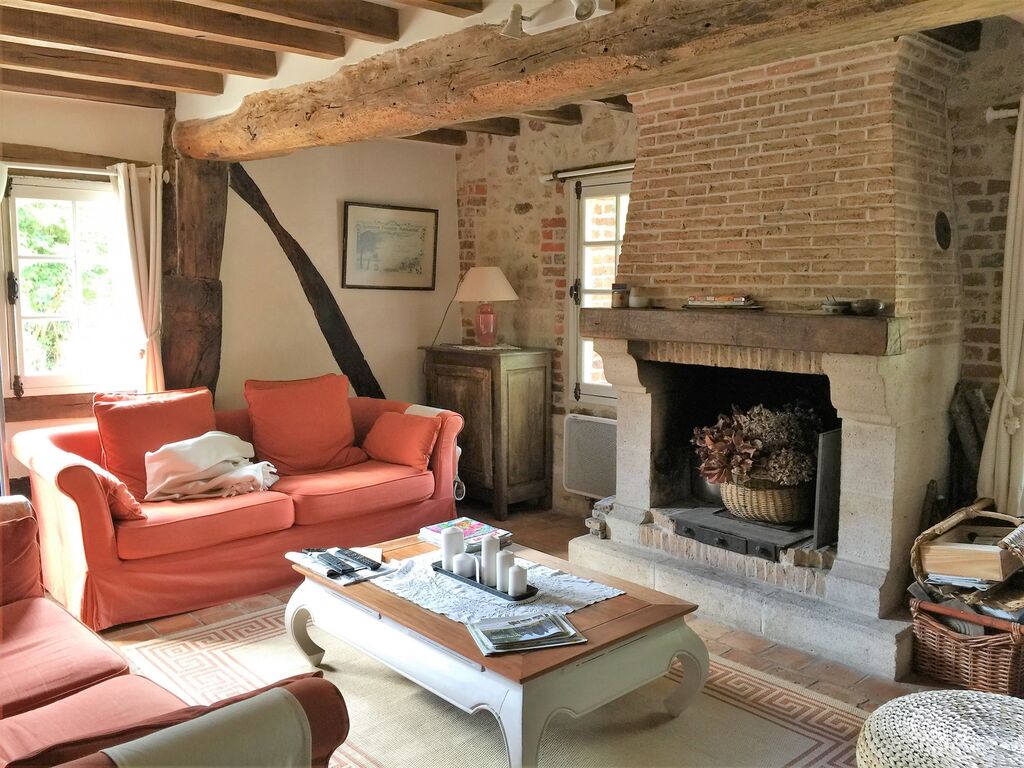 vente maison normande à colombages dans le pays d'auge