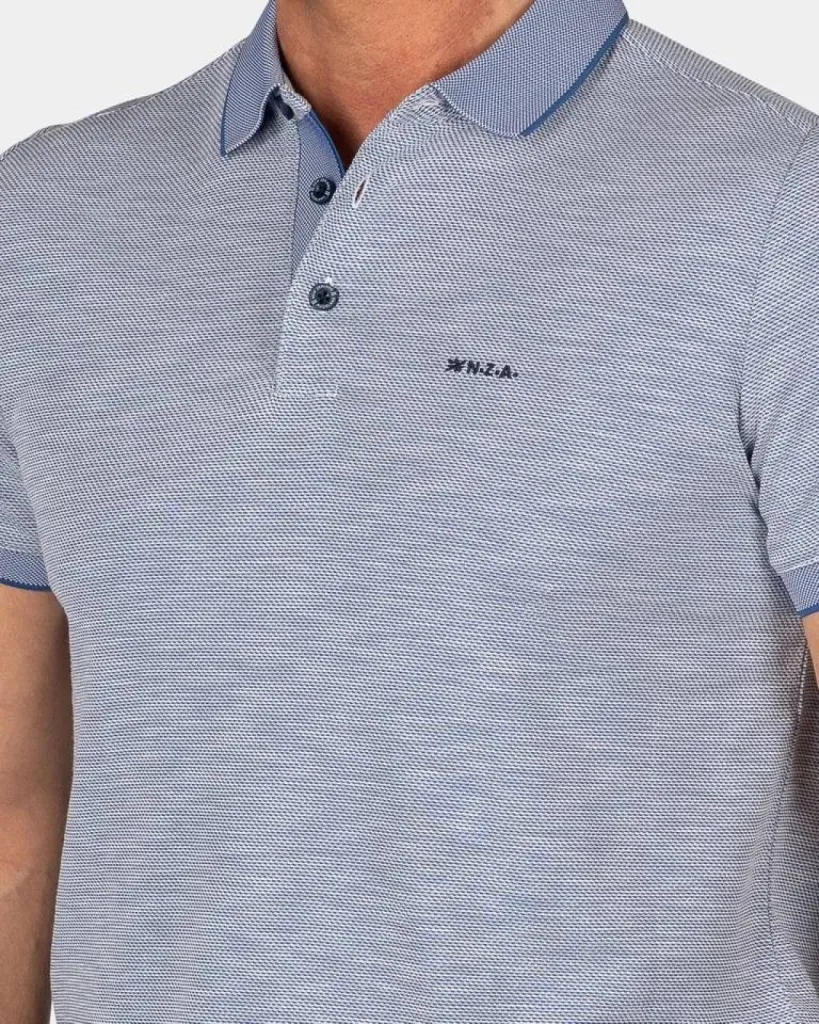Polo Bleu avec modal NZA – Urban Chic à Dieppe