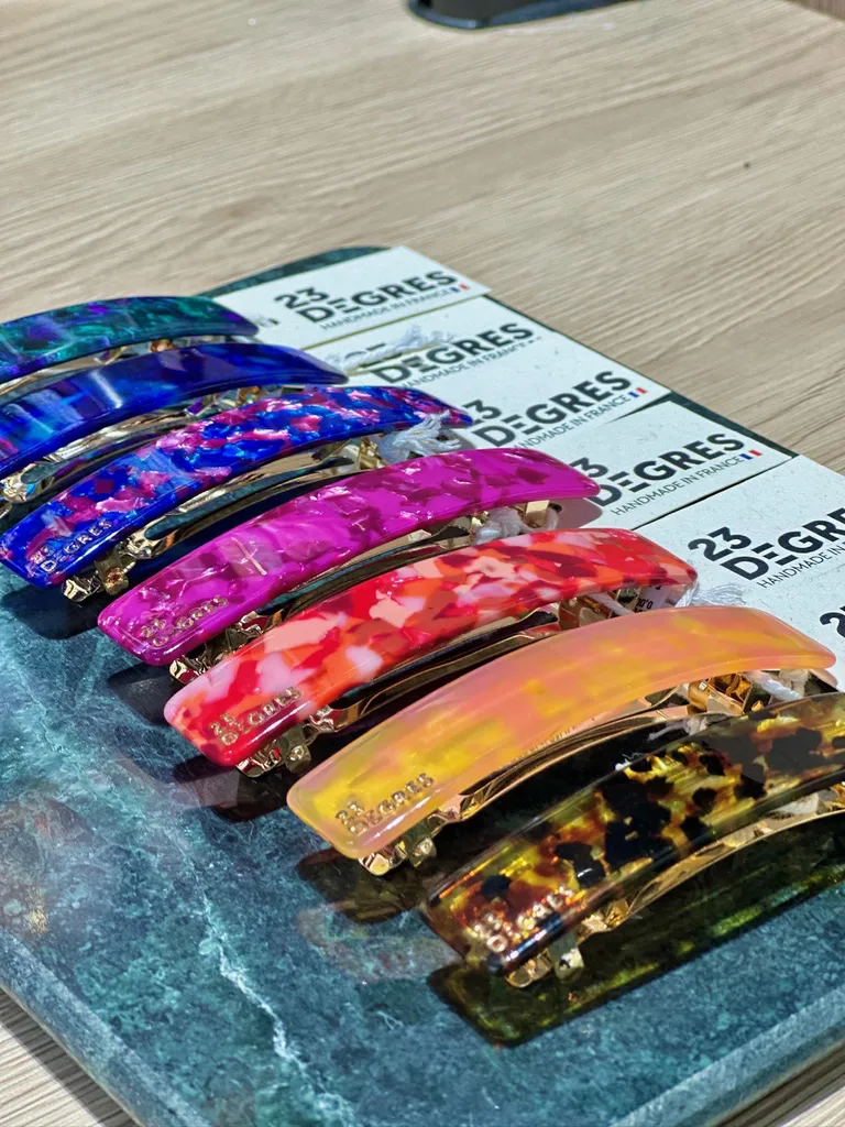 Acheter barrettes et pinces 23 Degrés colorées et tendance à Dieppe en boutique et à distance