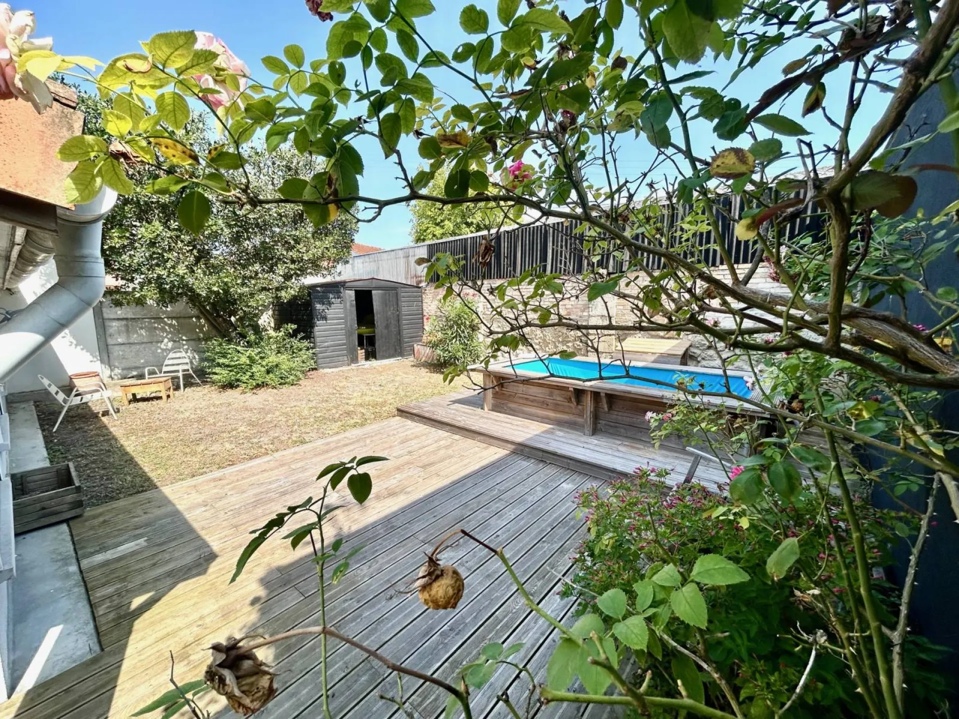 Charmante maison en pierre avec joli jardin Le Bouscat Garenne Carnot 