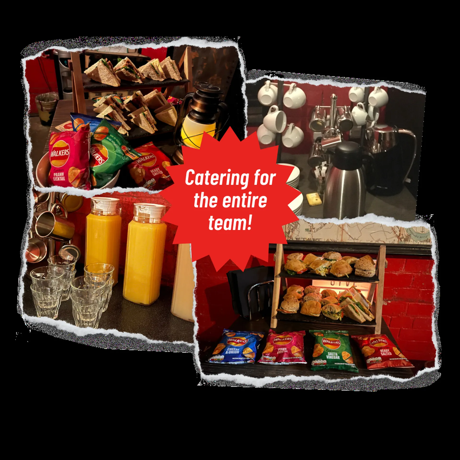 Catering escape room