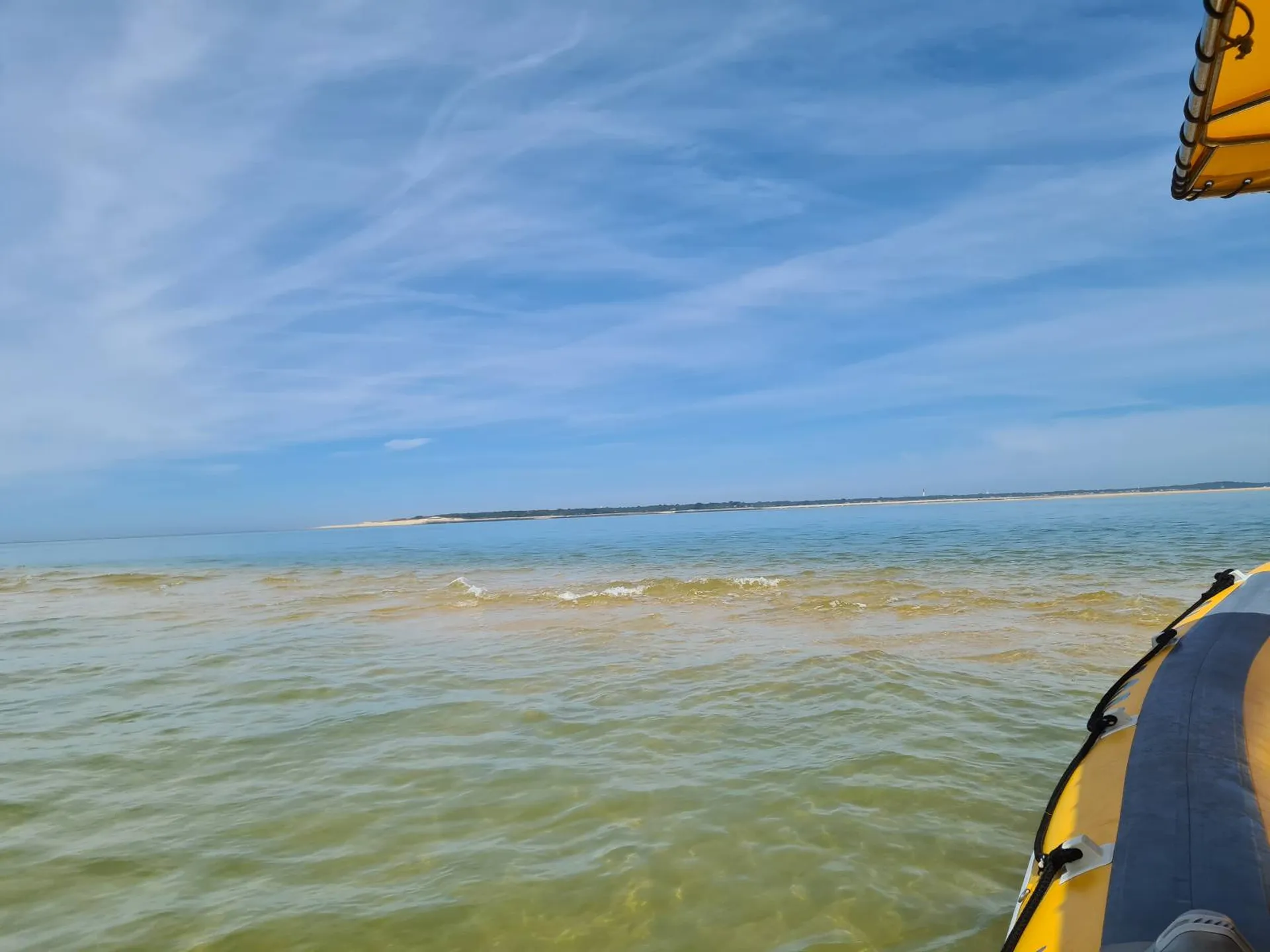 Sortie en bateau au banc d'Arguin et à la dune du Pilat 