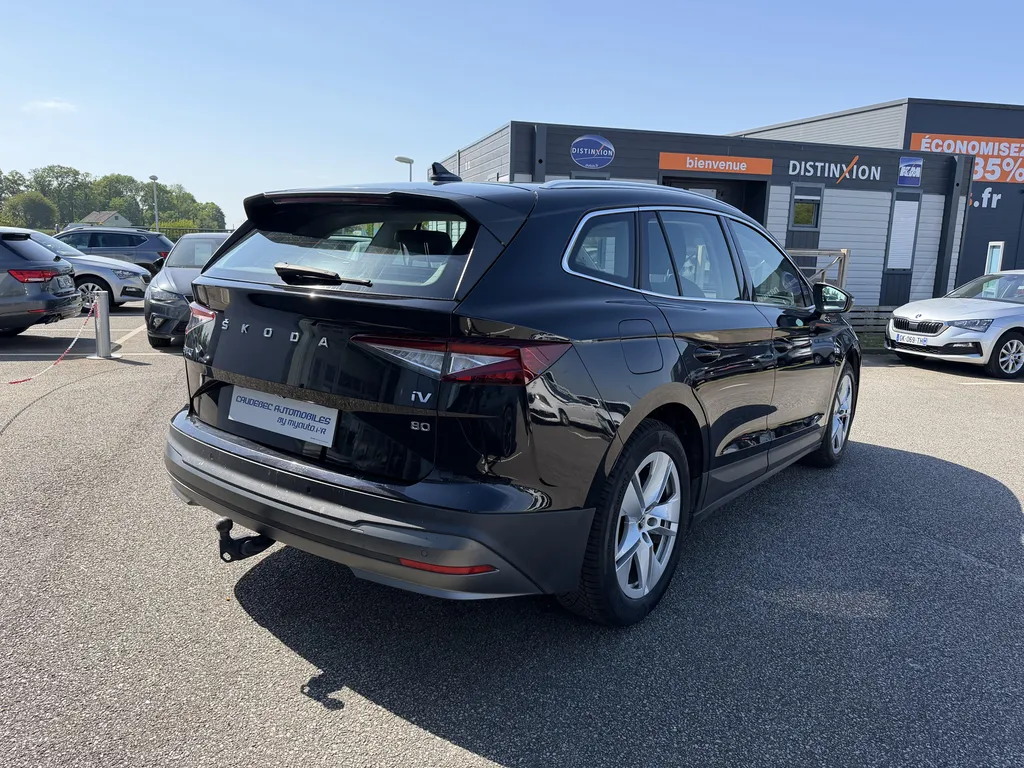 Achat voiture d’occasion Skoda Enyaq électrique en Normandie proche du Havre, de Rouen et d'Yvetot